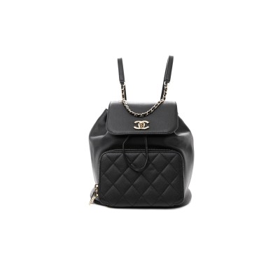 CHANEL CAVIAR QUILTED BUSINESS AFFINITY BACKPACK 1586970 (22*24*13cm)